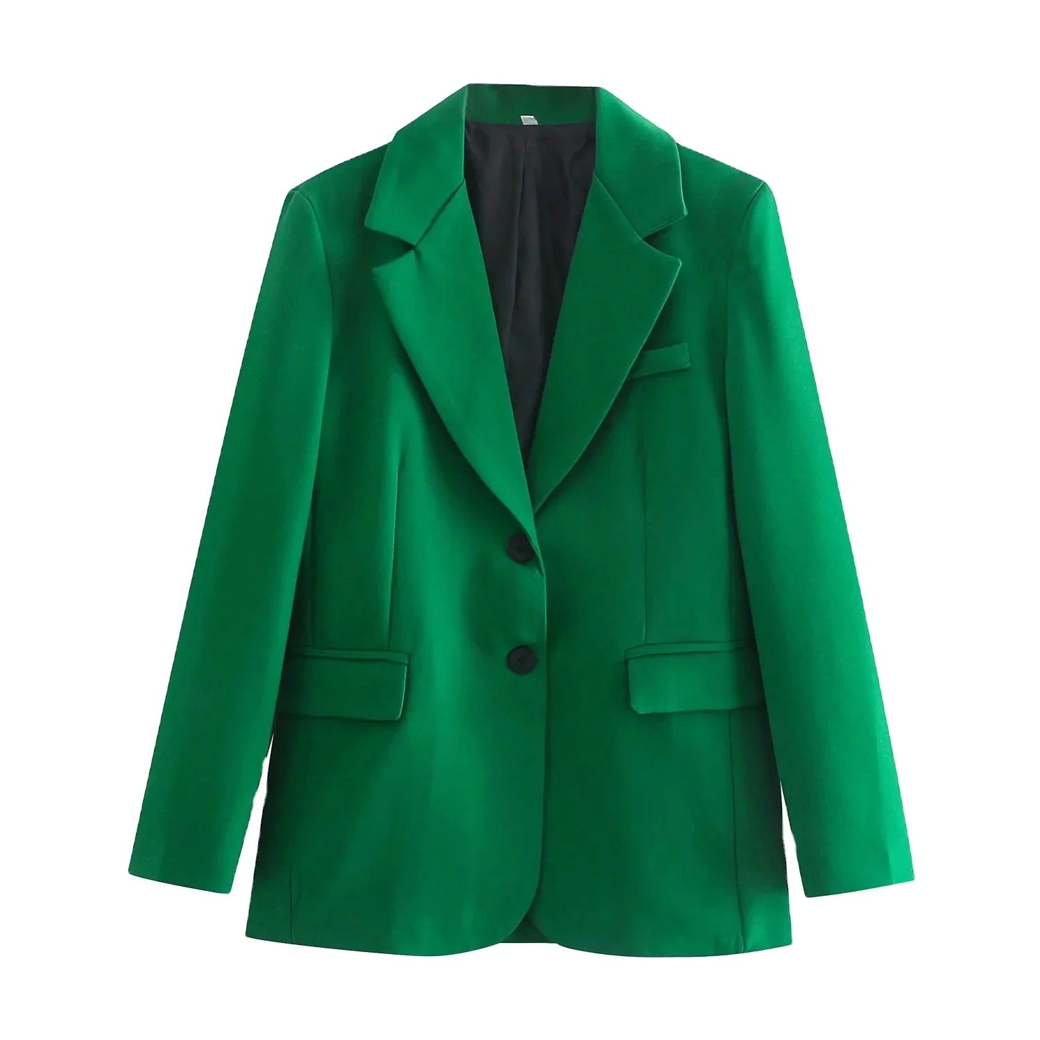 2024 Women's Suit Set Pocket Decorate Blazer Suit Elegant Office Lady 2 Piece Set Long Sleeve Blazer and Pants Outfits