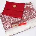 Islamic Eid Mubarak Muslim Prayers Portable Pray Mat with 99 Tasbih Combination Set for Ramadan Holiday Gift