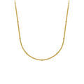925 Silver Stacked Collarbone Chain Diamond Gold Electroplated Silver Decoration Simple Design Instagram Style Pearl Necklace
