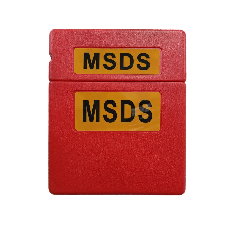 Wall Mounted Chemical Safety MSDS Document Box