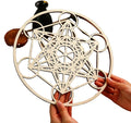 Best Selling Sacred Geometry Tree of Life Wooden Wall Art Yoga Decor Crystal Grid Custom Size Wholesale Price