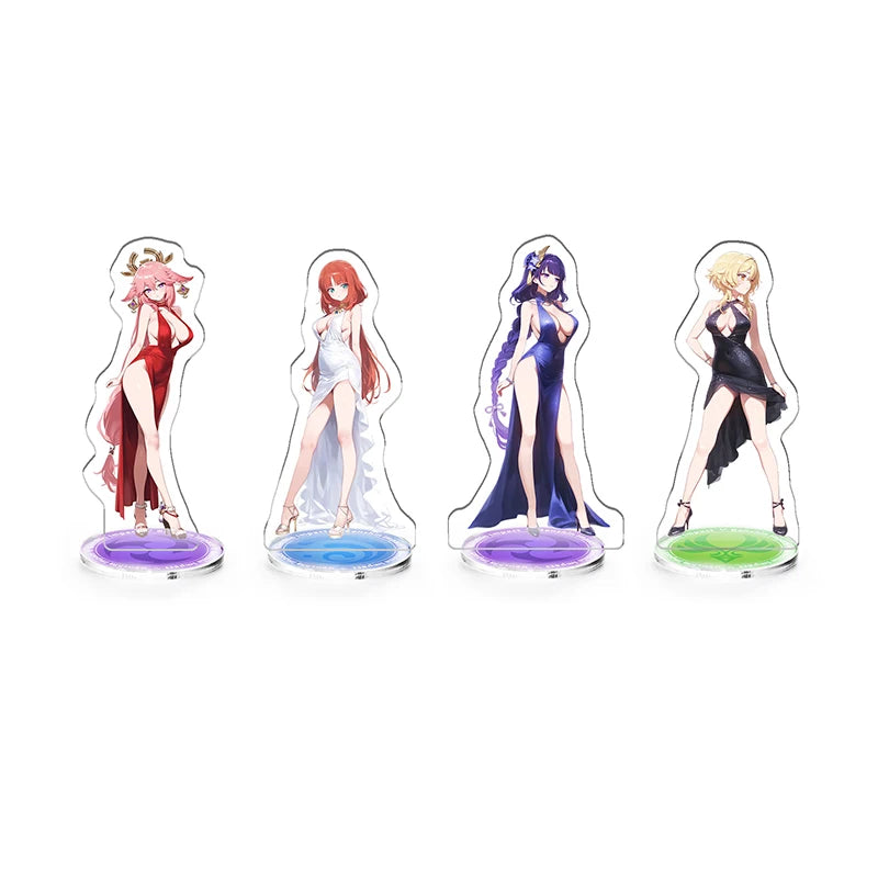 Genshin Impact Personalized Make Your Own Design Double Sided Printing clear Custom Anime Acrylic Standee