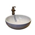 Europe Style Counter Top porcelain wash basin sinks ceramic patterned bathroom sink china ceramic round bathroom basin
