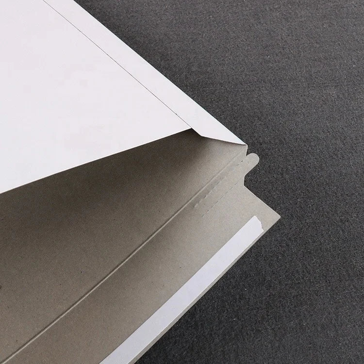 Ready to Ship Wholesale A4 A5 A6 Stay Flat Packaging Card Mailer Rigid Mailers Cardboard Envelope MegaBDM