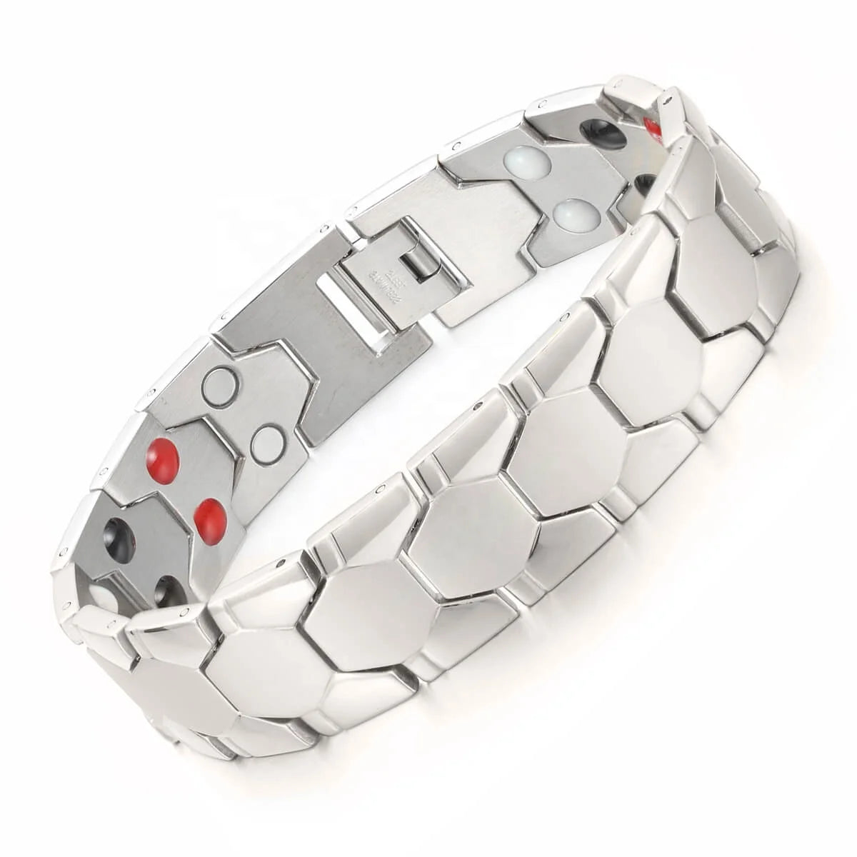 BioMagnetic Jewelry Bio Magnetic Health Bracelet Pain Relief for Arthritis Double Energy Heavy Bracelet