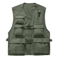 New Outdoor Nylon Fishing Vest Custom Short Vest Multi Pocket Life Jacket