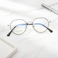 Multi Color Designer Thin Classic Vintage Retro Round Titanium Eyeglass Frame