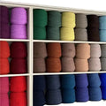 Recycled Eco-Friendly Lightweight Super Soft-feeling Tufted Gun Carpet Fancy Blended DIY Yarn for Upholstery Knitting Sewing