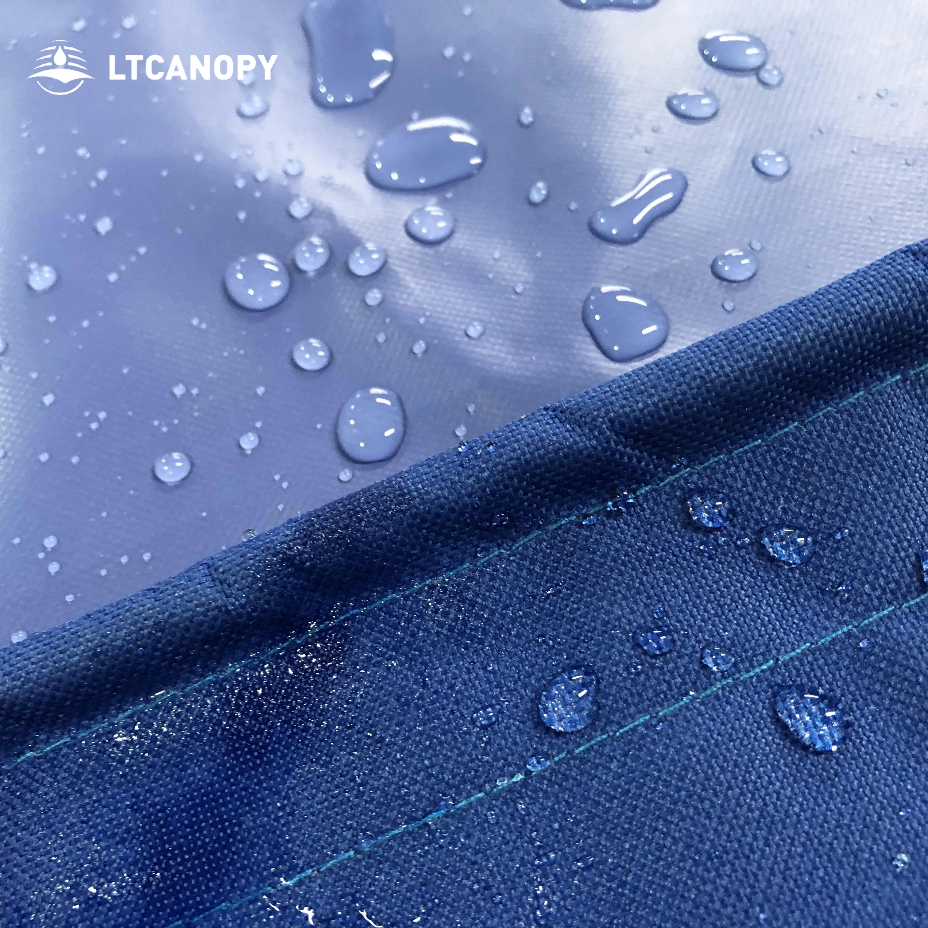 Litong Lightweight Blue Oxford Fabric Polyester Pvc Laminated Tarpaulin China Manufacturer