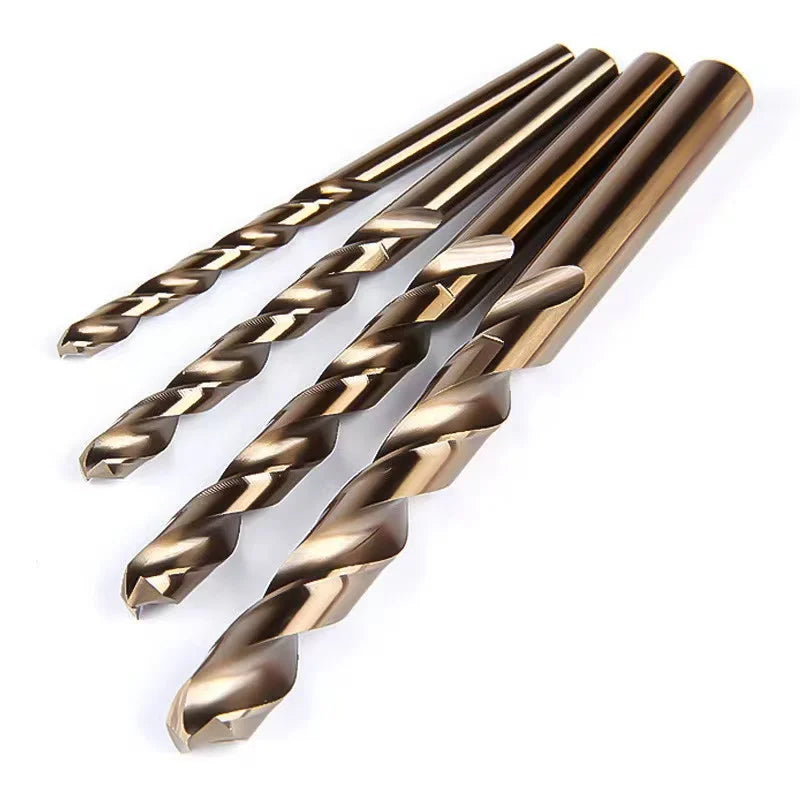 M35 HSS-CO 5% High Speed Steel Straight Shank Hss Twist Drill Bits