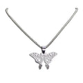 Wholesale Yk Stainless Steel butterfly Necklace