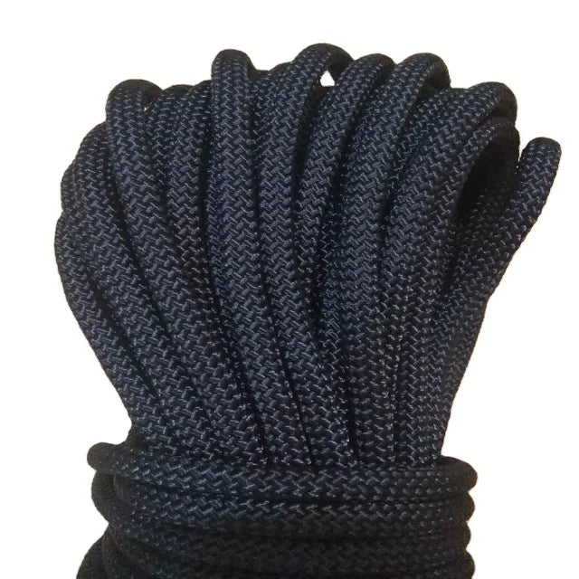 Factory Direct Sales 8-20mm Diameter High Strength Fireproof Aramid Double Braided Coil Outdoor Safety Rope
