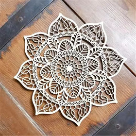 Carved Model Custom Laser Cutting Factory Plywood Laser Cut Service