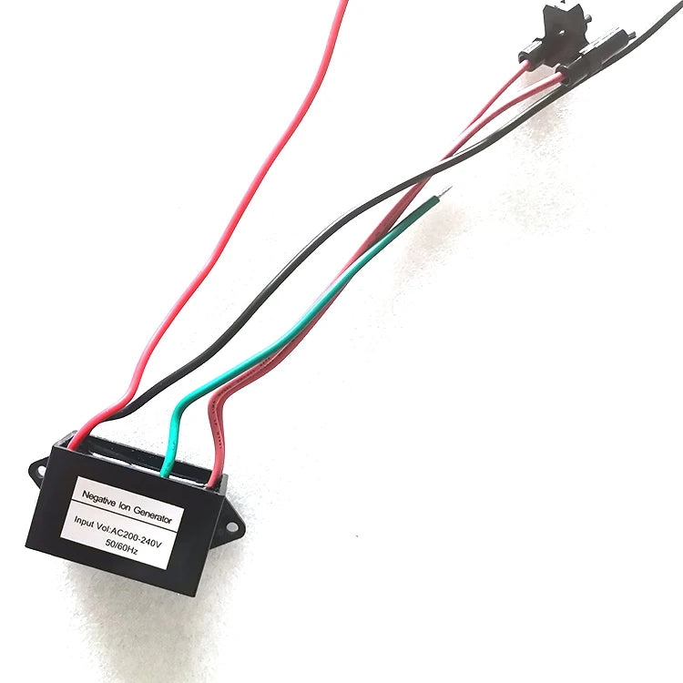 Custom Ion Generator air Purifier Parts Negative Ion Generator with Two Carbon Brush DC3-5KV Ion Output