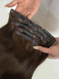 2026 Invisible Clip-on Remy Hair Follicle Extension Comfortable Injection Machine Double Weft All Colors Suitable
