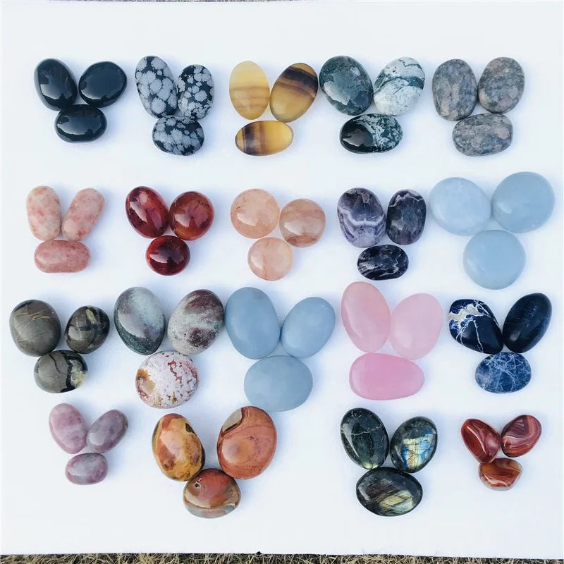 Wholesale Natural Healing Obsidian Polished Fluorite Quartz Agate Amethyst Palm Stone for Decoration