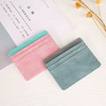 PU/Genuine/Vegan Leather Card Holder Wallet Multiple Pockets Customized Logo Case for Credit Business ID Name Phone Card Holder