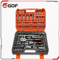 108pcs Stainless Steel Industrial Grade OEM Torque Socket Wrench Set with Hard Case Durable Non-Battery Metric Hand Tools MegaBDM