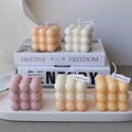 R443 MSH Hot Sale Custom Color Gradient Soy Wax Candle Home Decoration and Bar Use Easter Occasion Wholesale