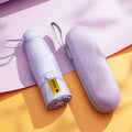 Easy Carry Mini Capsule 5 Folding Capsule Umbrella With Custom Logo Prints Capsule Umbrella Easy Carry on Bag