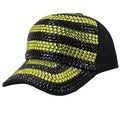 Sequined Rhinestone Pearl Diamonds Baseball Cap for Women Ladies Summer Hat Girl Hip Hop Hat Party Club Cap Bone