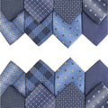 Wholesale Polyester Tie 7.5 cm Floral Necktie High Fashion Plaid Ties for Men Business Wedding