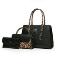 Trendy Celebrity Shoulder Handbag New Large-capacity Leopard Print Women's Suit Bag