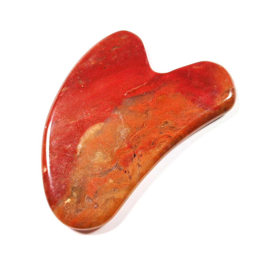 diy Good Design Private Label Customized Mookaite Jasper Guasha Body Scraping anti-aging slimming