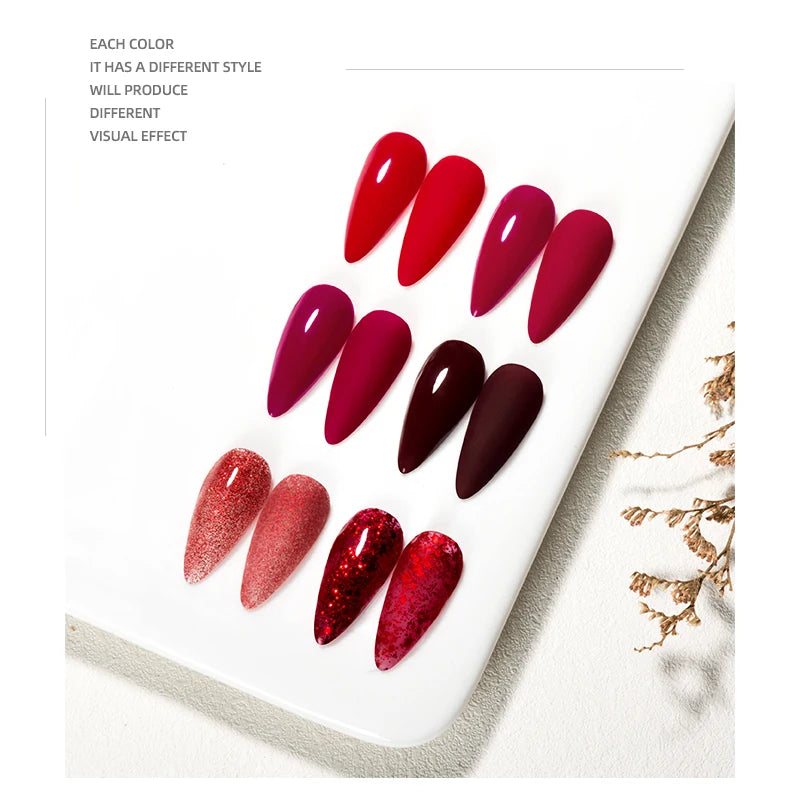 JTING Free Sample Design OEM Private Label Nail Salon Gel Uv 6 Colors Nails Polish Kit Professional Japan Kaniu Gel Nail Polish