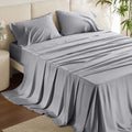 4 Piece 1800TC Home Microfiber Duvet Cover Set Bed Sheet for Comforter Bedsheet Bedding Set