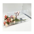 Hot Sale Transparent Flower Bouquet Packaging Gift Bag Waterproof Flower Tote Bag