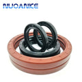 China Manufacturer ISO9001 Certified Rubber Oilseal TC TG FKM NBR Silicone ACM Skeleton Rotary Shaft Lip Seal TC Rubber Oil Seal