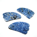 HZ Blue Spot Jasper Gua Sha Wholesale Natural Gemstone Jade Gua Sha Tool for Face