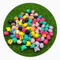 17x19mm Cheap Wholesale Cartoon Cat Head Beads Loose Spacer Beads for Handmade Necklace DIY Parts Jewelry Findings With Hole