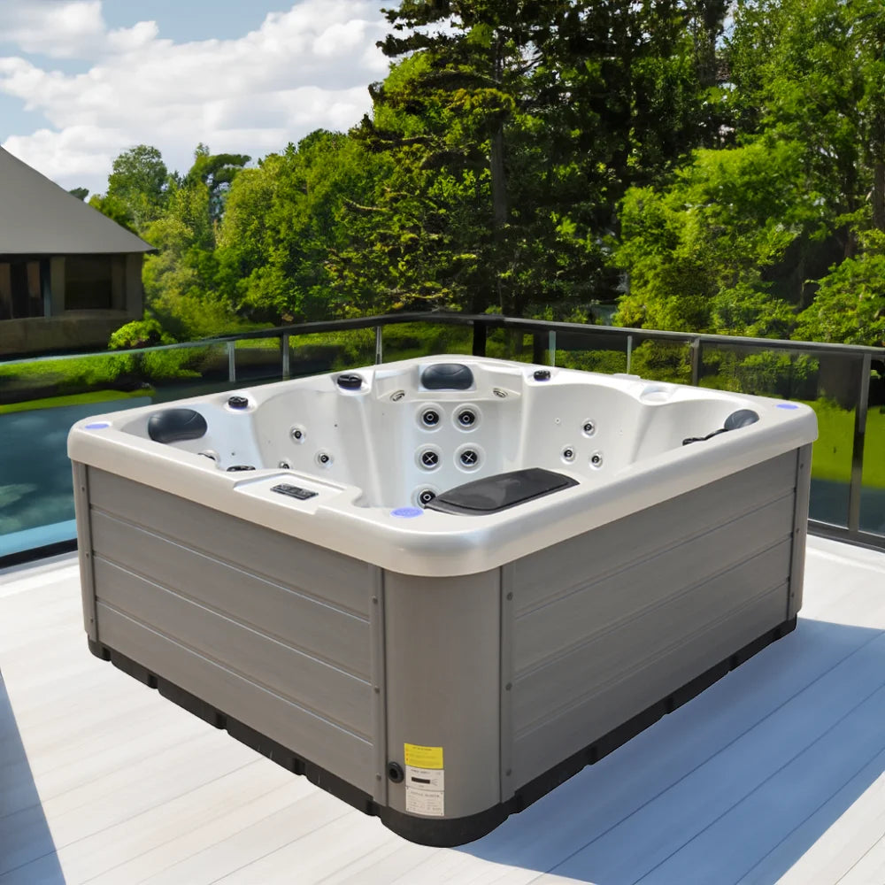 Sunrans Wholesale Spa Suppliers Deluxe whirlpool Massage Spa Tubs 6 Persons Hot Tub Plug and Play