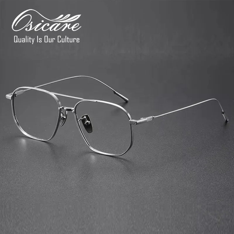 High End Sailor Zeelool Premium Eyeglasses Double Bridge Korean Wholesale Spectacles Eyewear Glasses Titanium Eye Glasses Frames