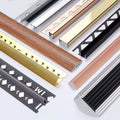 Modern Style Custom Aluminum Tile Trim Factory Direct Decorative Corner Edge Profile for Living Room Tiling