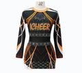 Custom Design Rhinestone Cheerleading Uniform Sets for Youth & Adults Sideline Cheer Uniforms Unisex Spandex/Polyester