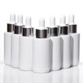 Serum Perfume Body Lotion 30ml Empty Dropper Bottle Amber Glass for Skincare