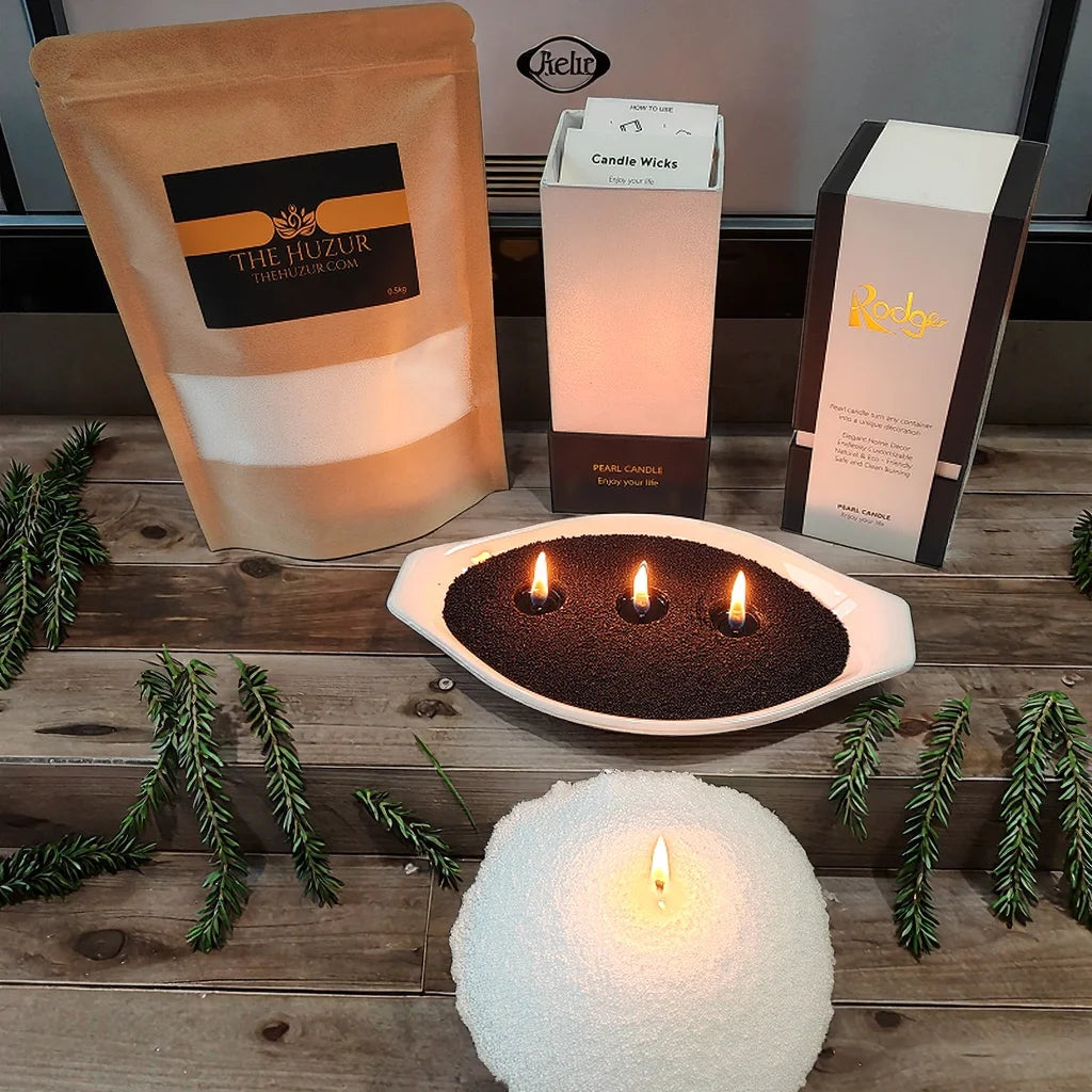 Sand Candle Wax Custom Logo Vegan Candle Sand Wax for Wedding Decoration Wholesale Pearled Sand Wax Candles