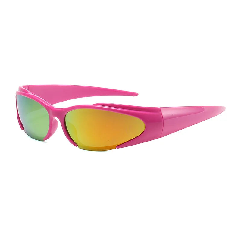 Trendy Sunglass Market Pink Luxury Uv Protection Black Sunglasses Women Cool Glasses Y2k Sunglasses for Men Sports