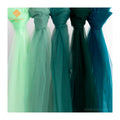 Polyester Soft Tulle Mesh Net Illusion Net Tricot Dark Green Mesh Tulle Fabric