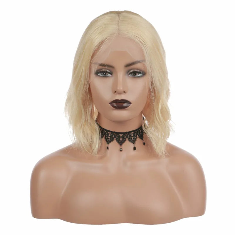 613 Blonde 100 Brazilian Virgin Hair HD Full Lace Wigs