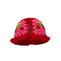 Handmade Flower Crochet Bucket Hat Panama Caps Design Knitted Beanie Hat Hot Sale Beach Unisex Adults Japan and Korean Style