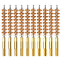 Gun Cleaning Brush Bronze Wires Bore Cleaner Kit 10 Pcs/poly Bag