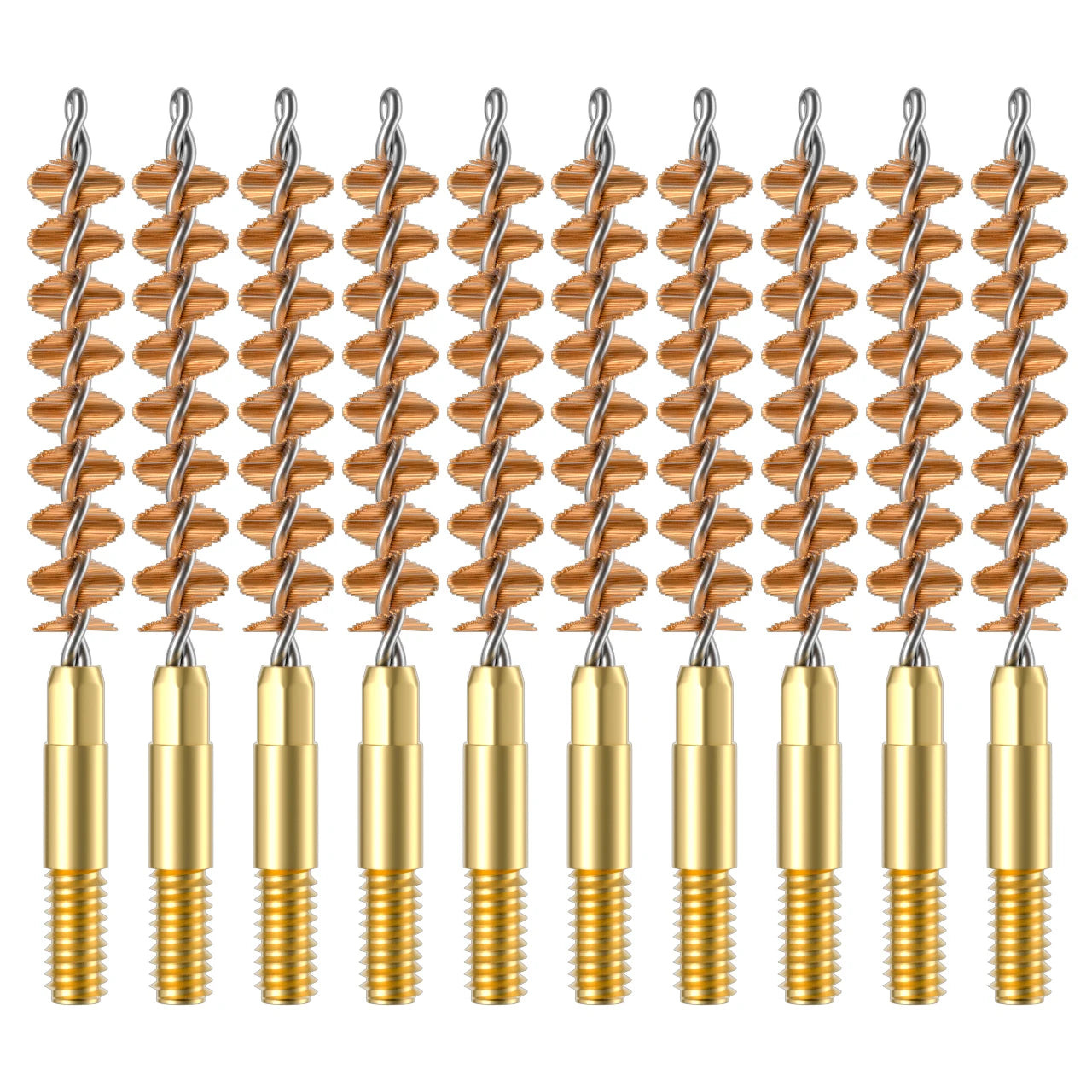 Gun Cleaning Brush Bronze Wires Bore Cleaner Kit 10 Pcs/poly Bag