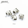 Vintage Elephant Bead Charms Big Hole Beads European Pendant Fit for Necklace Bracelet DIY Pendants 9*9mm R13