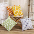 Little Fresh Pink Yellow Flower Throw Pillowcase Cushion Cover Home Car Decorative Sofa Pillow Cover Decoration