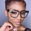Square Large Concave Shape 2026 Eyeglass New Rice Nail Anti Blue Light Optical Designer Oversized Colorful Glasses