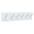 2026 Luxury Foldable Waterproof PVC Multifunctional Wall Mounted Double Tier Hook for Kitchen & Bathroom Storage